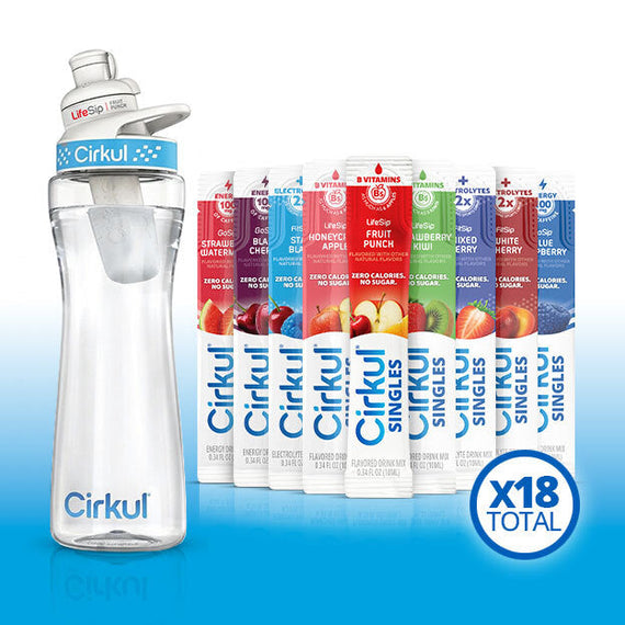22oz. Plastic Bottle & GoSip® Black Cherry V9